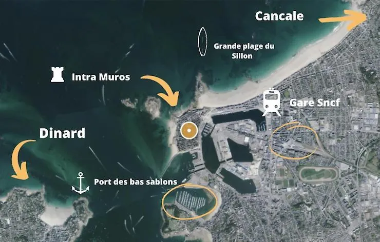Apartamento Elliott Saint-Malo 0*,  Francia